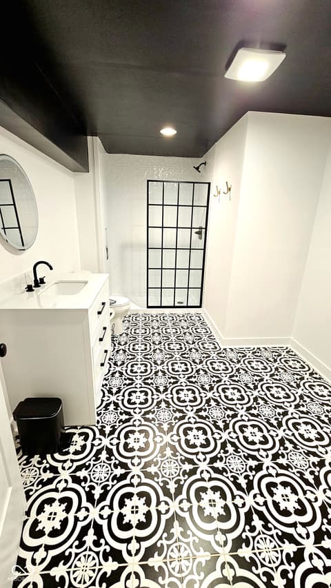 Basement at 4154 Basswood Drive, Danville, IN