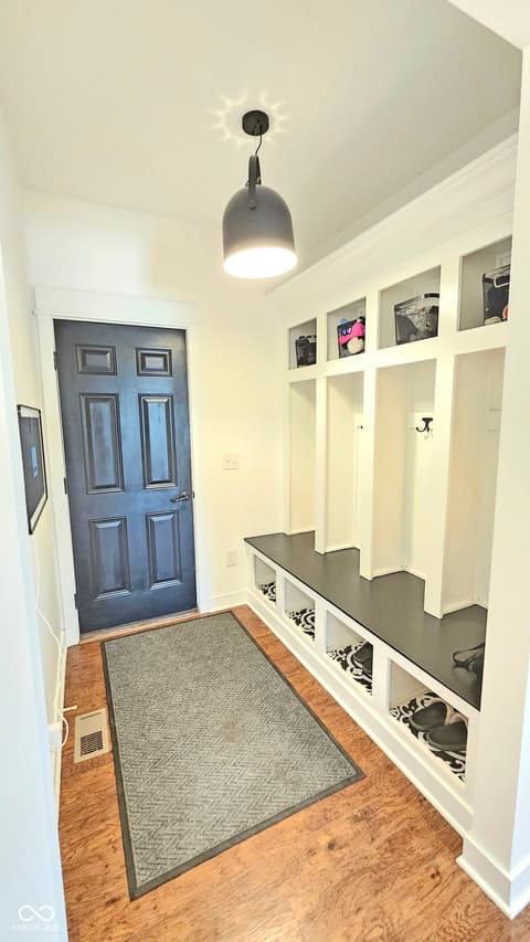 Laundry room at 4154 Basswood Drive, Danville, IN