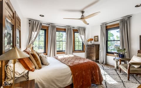 Bedroom at 3118 Washington Boulevard, Indianapolis, IN