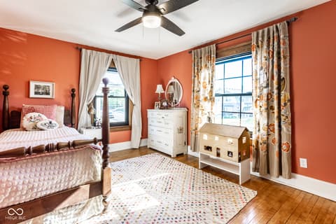 Bedroom at 3118 Washington Boulevard, Indianapolis, IN