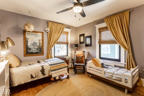 Bedroom at 3118 Washington Boulevard, Indianapolis, IN