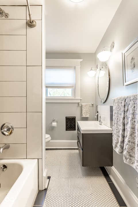Bathroom at 3118 Washington Boulevard, Indianapolis, IN