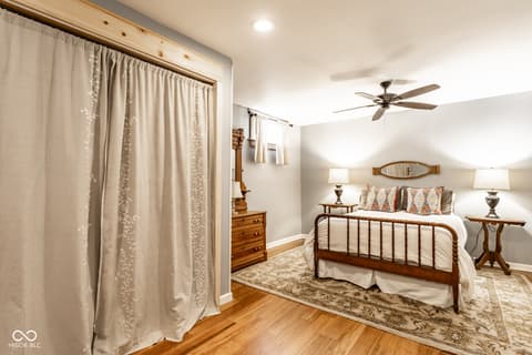 Bedroom at 3118 Washington Boulevard, Indianapolis, IN