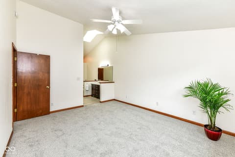 Primary bedroom at 8121 Foxchase Drive, Indianapolis, IN
