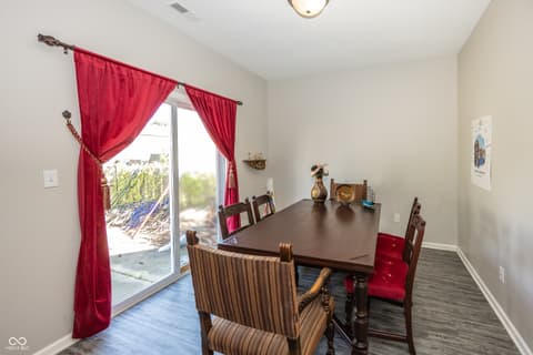 Dining room at 4620 Whitham Lane, Indianapolis, IN