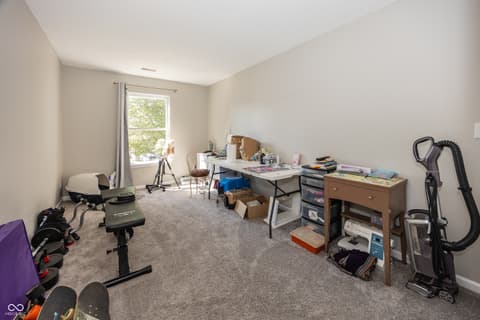 Home office at 4620 Whitham Lane, Indianapolis, IN