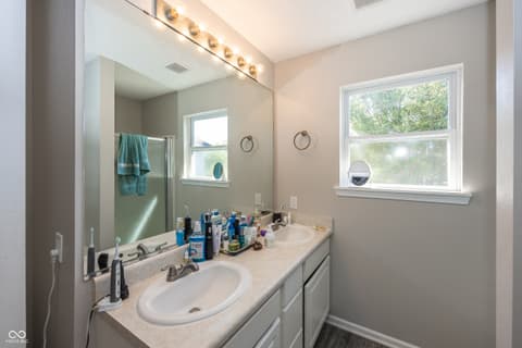 Bathroom at 4620 Whitham Lane, Indianapolis, IN