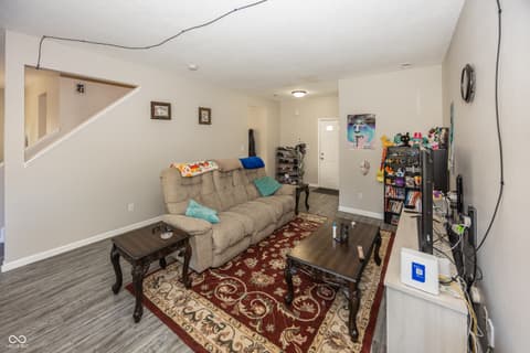 Living room at 4620 Whitham Lane, Indianapolis, IN