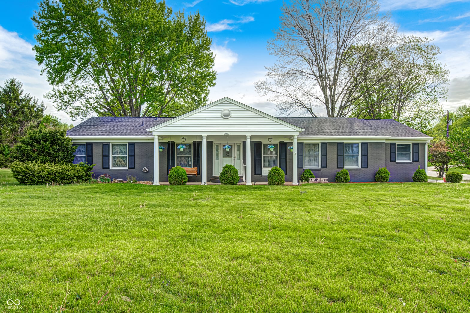 Front exterior at 2017 Fairway Drive, Greencastle, IN
