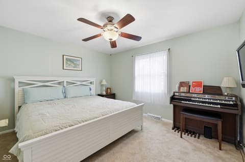 Bedroom at 2017 Fairway Drive, Greencastle, IN
