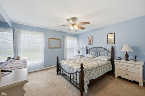 Bedroom at 2017 Fairway Drive, Greencastle, IN
