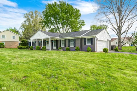 Front exterior at 2017 Fairway Drive, Greencastle, IN