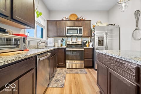 Kitchen at 5162 Arling Drive, Indianapolis, IN