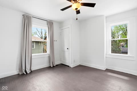 Bedroom at 821 E 36th Street, Indianapolis, IN