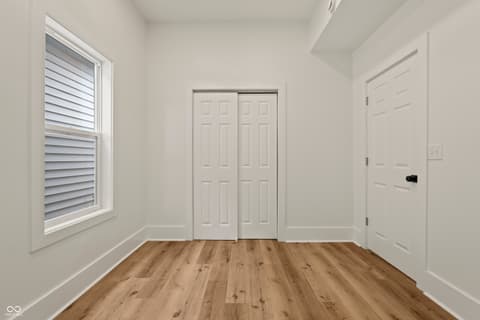 Bedroom at 47 Schiller Street, Indianapolis, IN