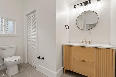 Bathroom at 47 Schiller Street, Indianapolis, IN