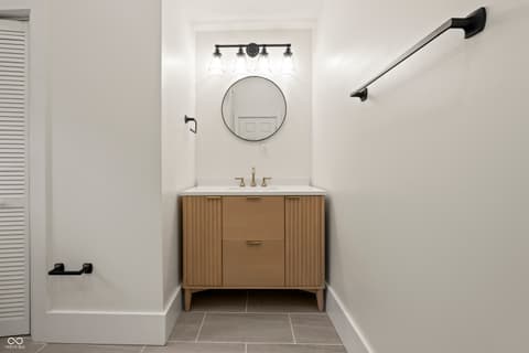 Bathroom at 47 Schiller Street, Indianapolis, IN