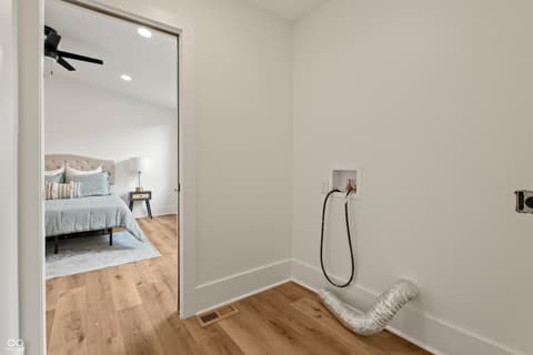 Laundry room at 47 Schiller Street, Indianapolis, IN