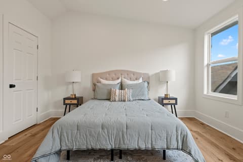 Bedroom at 47 Schiller Street, Indianapolis, IN