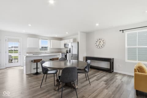 Dining room at 1357 Cascades Drive, Greenfield, IN
