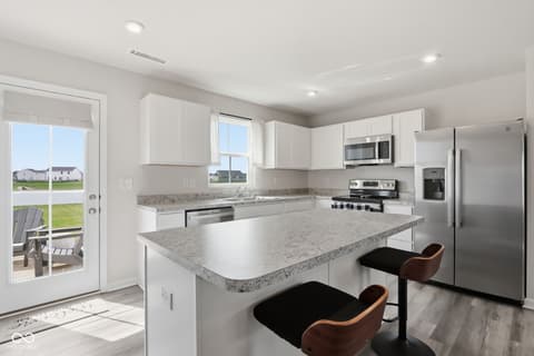 Kitchen at 1357 Cascades Drive, Greenfield, IN