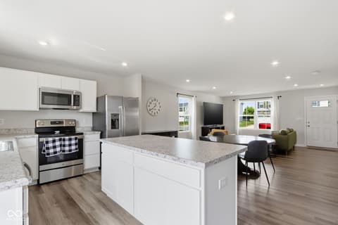 Kitchen at 1357 Cascades Drive, Greenfield, IN