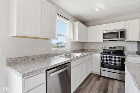 Kitchen at 1357 Cascades Drive, Greenfield, IN