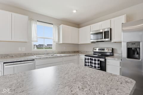 Kitchen at 1357 Cascades Drive, Greenfield, IN