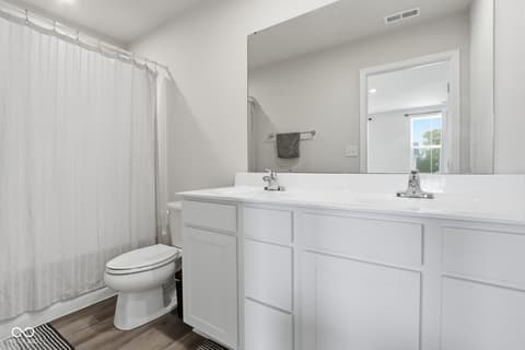 Primary bathroom at 1357 Cascades Drive, Greenfield, IN