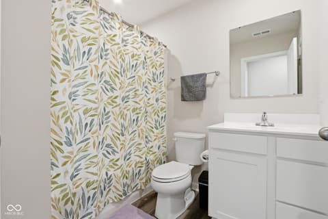 Bathroom at 1357 Cascades Drive, Greenfield, IN