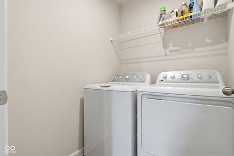 Laundry room at 1357 Cascades Drive, Greenfield, IN