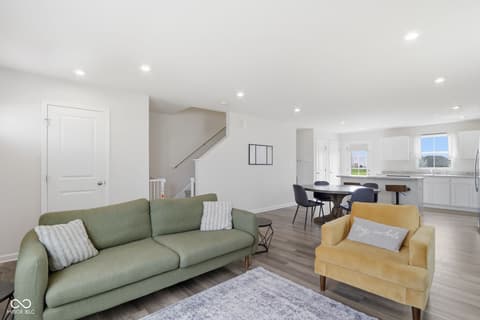 Living room at 1357 Cascades Drive, Greenfield, IN
