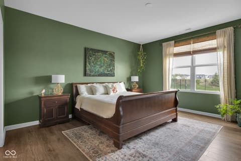 Primary bedroom at 5888 Walkabout Way, Brownsburg, IN