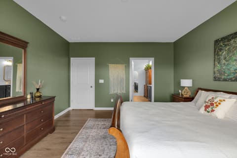 Primary bedroom at 5888 Walkabout Way, Brownsburg, IN