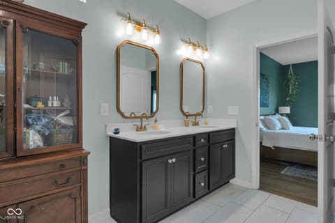 Primary bathroom at 5888 Walkabout Way, Brownsburg, IN