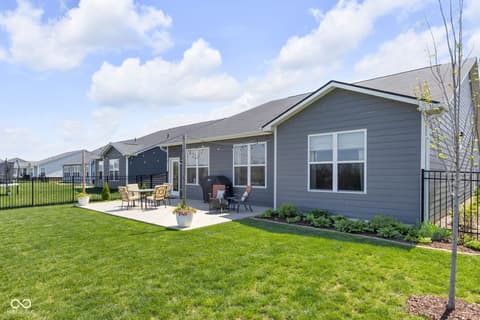 Backyard at 5888 Walkabout Way, Brownsburg, IN
