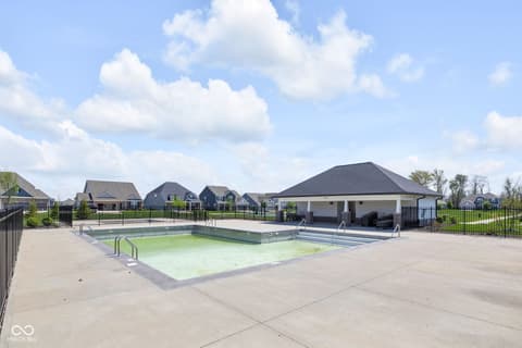 Pool at 5888 Walkabout Way, Brownsburg, IN