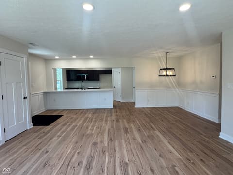 Living room at 489 Beverly Drive, Zionsville, IN