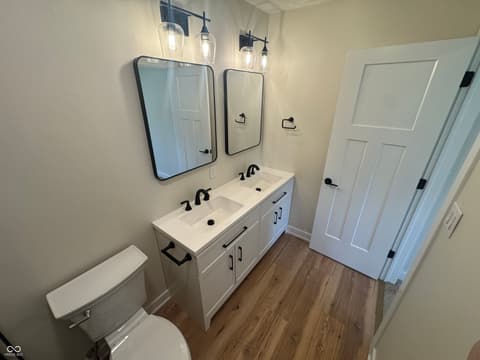 Bathroom at 489 Beverly Drive, Zionsville, IN
