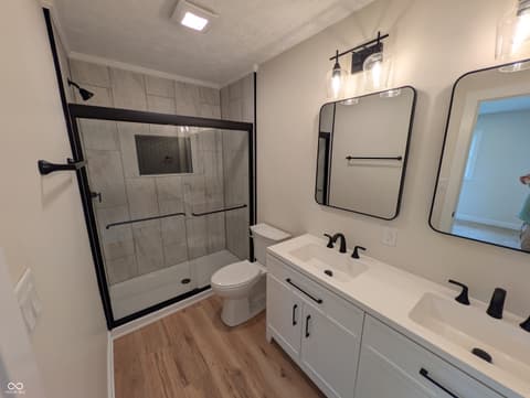 Bathroom at 489 Beverly Drive, Zionsville, IN