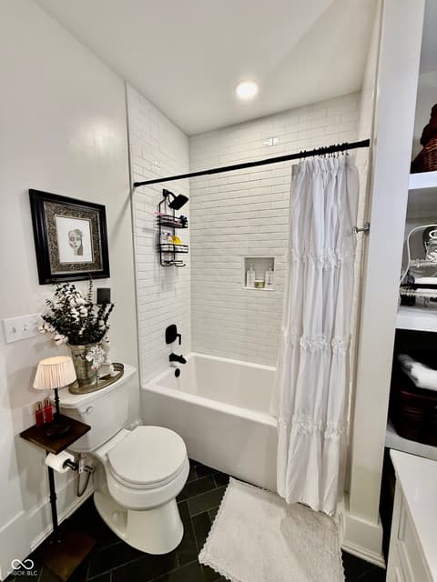 Bathroom at 1301 5th Street, Covington, IN