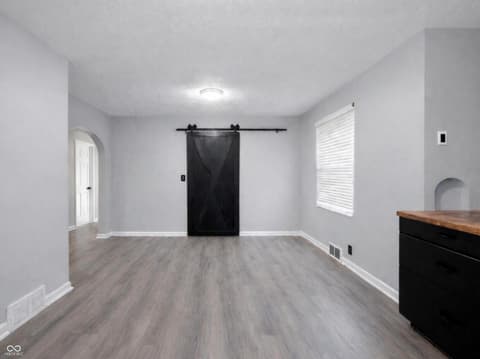 Dining room at 1513 Dewey Street, Anderson, IN