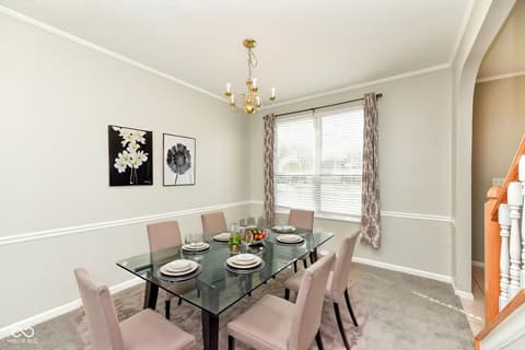 Dining room at 7942 Red Sunset Way, Avon, IN