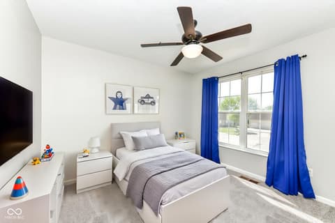 Bedroom at 7942 Red Sunset Way, Avon, IN