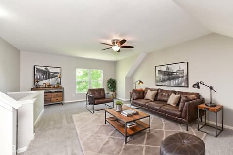 Bonus room at 7942 Red Sunset Way, Avon, IN