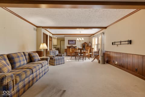Living room at 425 Lasher Drive, Seymour, IN
