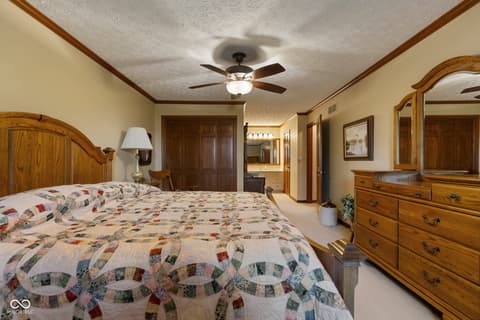 Bedroom at 425 Lasher Drive, Seymour, IN