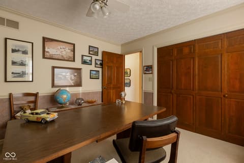 Home office at 425 Lasher Drive, Seymour, IN
