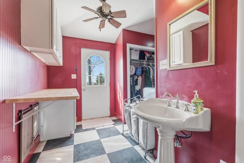 Bathroom at 8373 W 1700 N, Elwood, IN