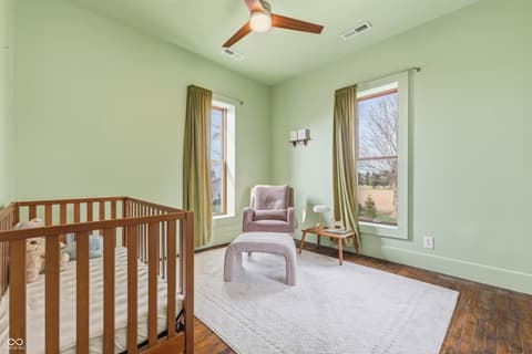 Bedroom at 8373 W 1700 N, Elwood, IN